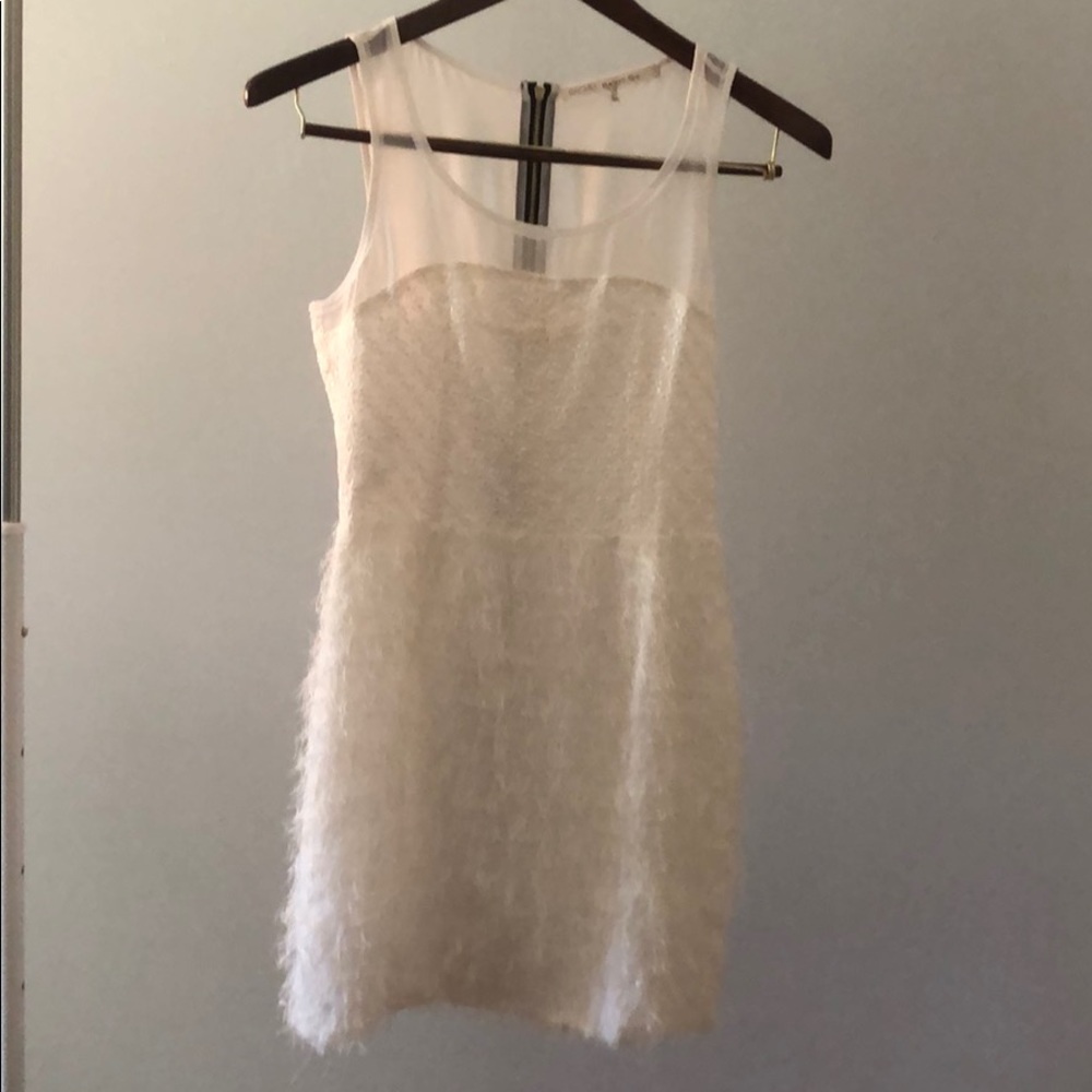 Short Slim Fit Ivory Dress